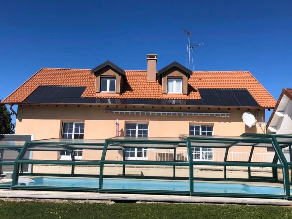 Photo d'une toiture traitée par la société Pro Renov Habitat